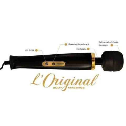 BODY WAND MASAŻER black BODY WAND MASAŻER black