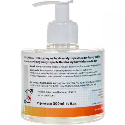 H2O UNI lubrykant na bazie wody 300ML H2O UNI lubrykant na bazie wody 300ML