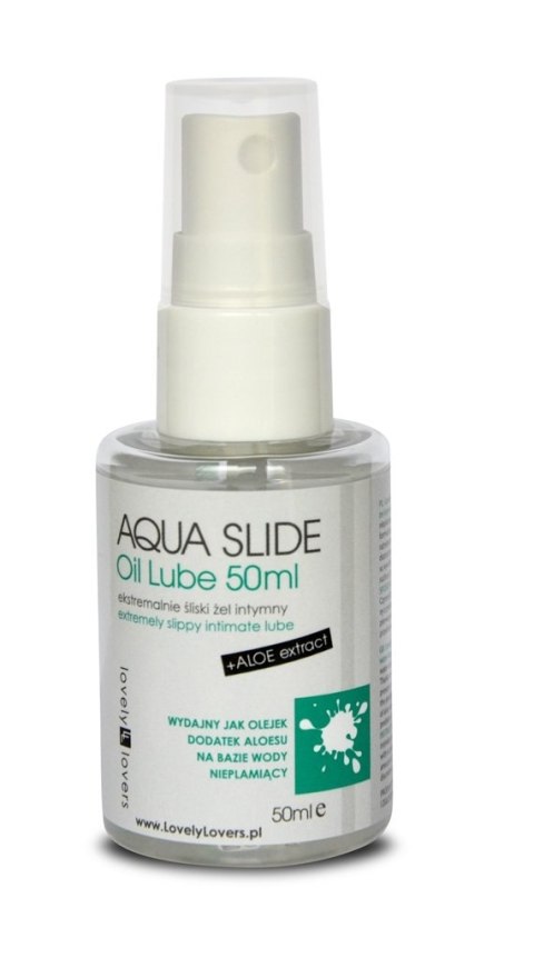 LOVELY LOVERS AQUA SLIDE Oil Lube 50ml LOVELY LOVERS AQUA SLIDE Oil Lube 50ml