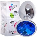 LoveStim stalowy korek analny zdobiony