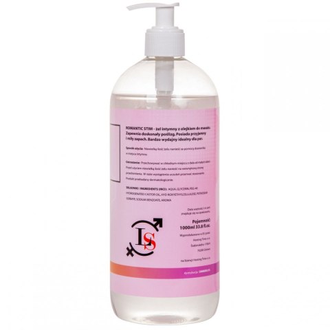 ROMANTIC STIM 1000ml OLEJEK DO MASAŻU I LUBRYKANT W JEDNYM ROMANTIC STIM 1000ml OLEJEK DO MASAŻU I LUBRYKANT W JEDNYM