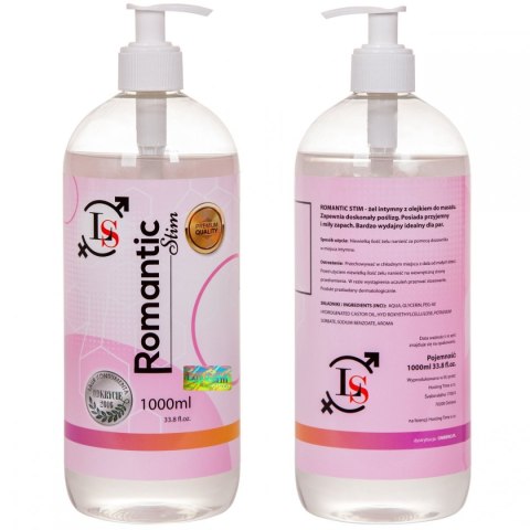 ROMANTIC STIM 1000ml OLEJEK DO MASAŻU I LUBRYKANT W JEDNYM ROMANTIC STIM 1000ml OLEJEK DO MASAŻU I LUBRYKANT W JEDNYM
