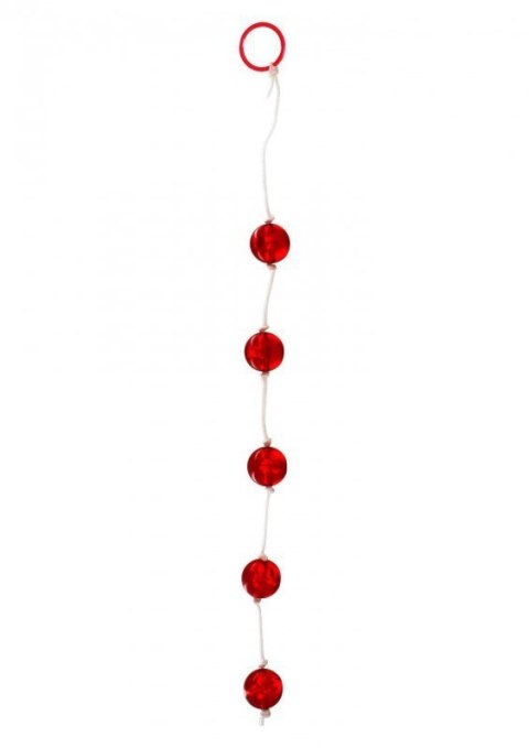 Anal Beads Large Red Anal Beads Large Red