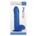 Dildo-FALLO JELLY REAL RAPTURE BLUE 10"""""""""""""""