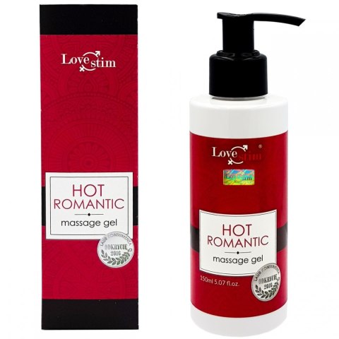 HOT ROMANTIC 150ml ROZGRZEWAJĄCO STYMULUJĄCY ŻEL DO MASAŻU HOT ROMANTIC 150ml ROZGRZEWAJĄCO STYMULUJĄCY ŻEL DO MASAŻU