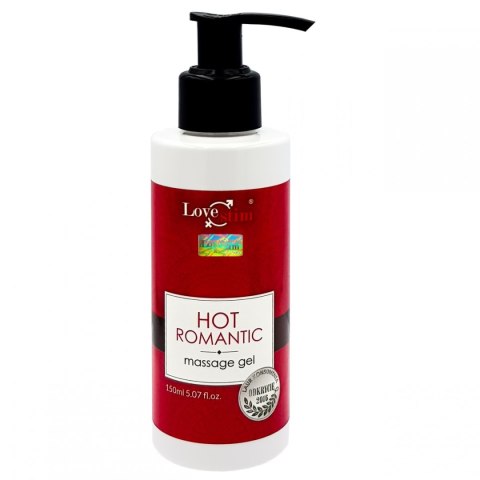 HOT ROMANTIC 150ml ROZGRZEWAJĄCO STYMULUJĄCY ŻEL DO MASAŻU HOT ROMANTIC 150ml ROZGRZEWAJĄCO STYMULUJĄCY ŻEL DO MASAŻU