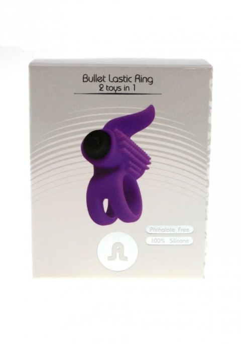 Pierścień-Wibrator - Bullet Lastic Ring.Func:1.Medical Silicon. Violet Pierścień-Wibrator - Bullet Lastic Ring.Func:1.Medical Silicon. Violet