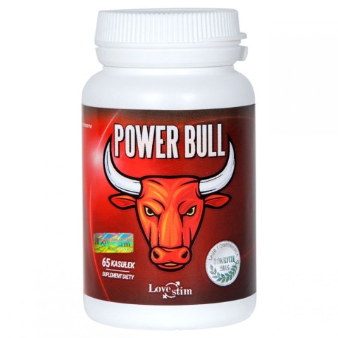 Power Bull 65kaps suplement diety dla Panów