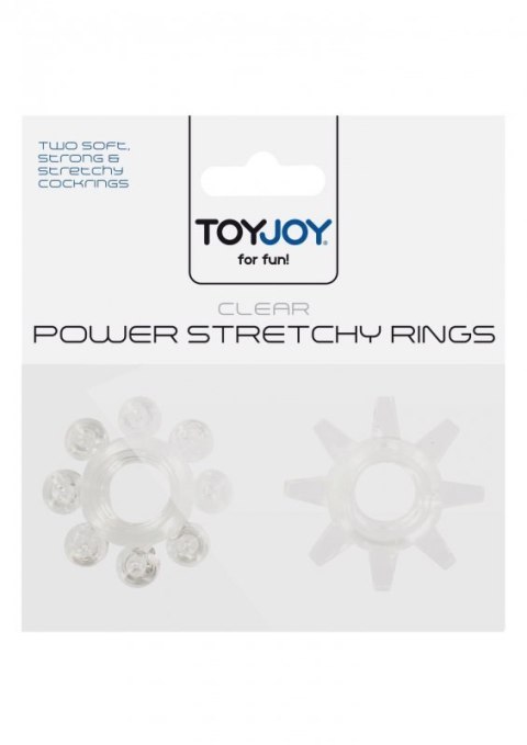Power Stretchy Rings 2pcs Transparent Power Stretchy Rings 2pcs Transparent