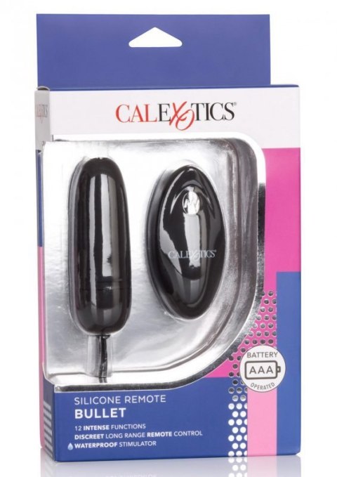 Silicone Remote Bullet Black Silicone Remote Bullet Black