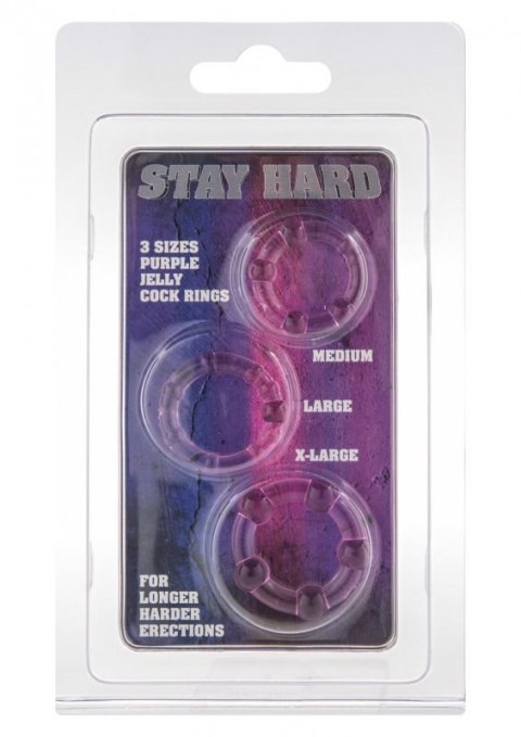Stay Hard - Three Rings Purple Stay Hard - Three Rings Purple