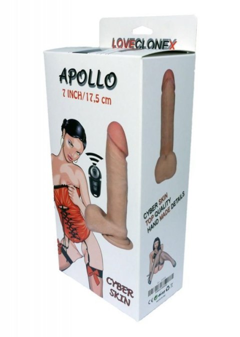 Wibrator-APOLLO-LOVECLONEX 7""""""""-rotation USB Wibrator-APOLLO-LOVECLONEX 7""""""""-rotation USB