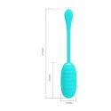 PRETTY LOVE - KIRK EGG Blue 12 function vibrations