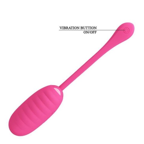 PRETTY LOVE - KIRK EGG Pink 12 function vibrations PRETTY LOVE - KIRK EGG Pink 12 function vibrations