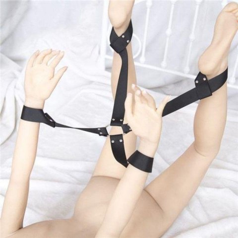 Set costrittivo Long Arms Restraint black Set costrittivo Long Arms Restraint black