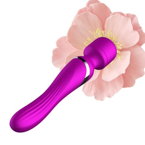 Stymulator-Silicone Dual Massager USB 7+7 Function Purple Stymulator-Silicone Dual Massager USB 7+7 Function Purple