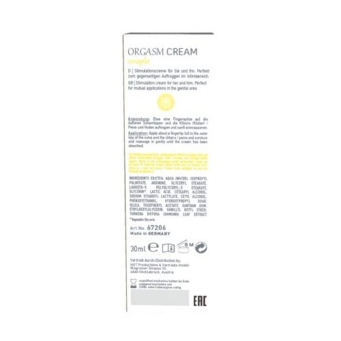 Zel/sprej-Shiatsu Orgasm Cream Couple 30ml. Zel/sprej-Shiatsu Orgasm Cream Couple 30ml.