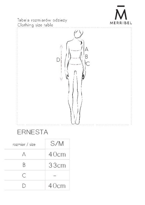Komplet Ernesta Beige rozmiar - S/M BEIGE Komplet Ernesta Beige rozmiar - S/M BEIGE