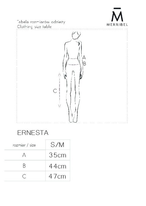 Komplet Ernesta Beige rozmiar - S/M BEIGE Komplet Ernesta Beige rozmiar - S/M BEIGE