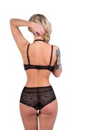 Komplet Linera For The Senses Collection czarny/black LivCo Corsetti Fashion rozmiar - L/XL BLACK