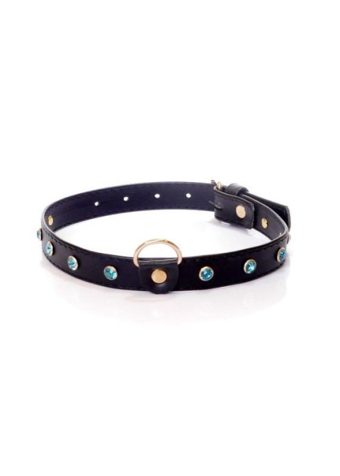 Fetish B - Series Collar - 2 cm turquoise crystal Fetish B - Series Collar - 2 cm turquoise crystal