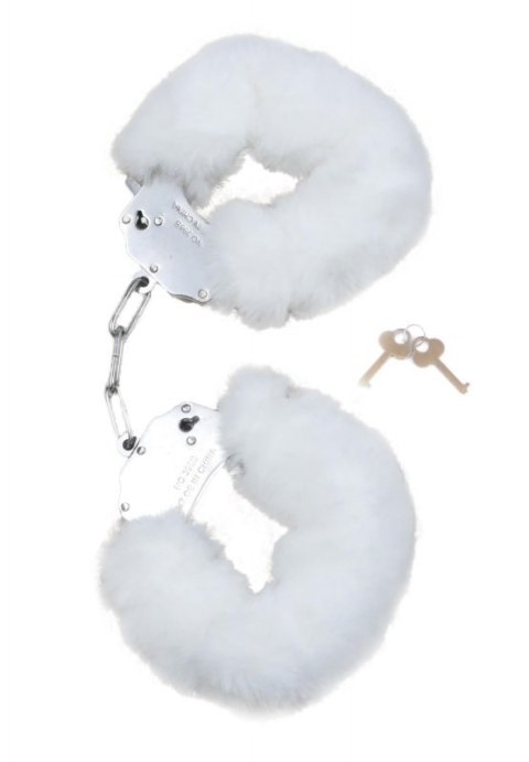 Kajdanki Fetish B - Series - Furry Cuffs White Kajdanki Fetish B - Series - Furry Cuffs White