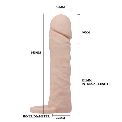 PRETTY LOVE - PENIS SLEEVE MEDIUM PRETTY LOVE - PENIS SLEEVE MEDIUM
