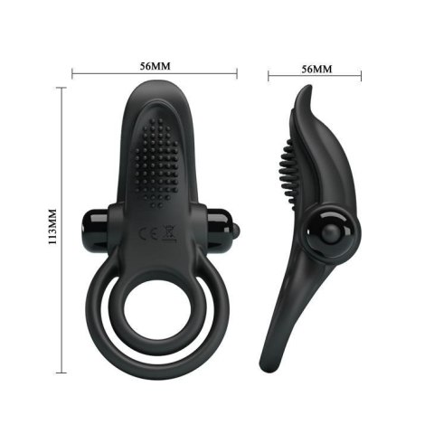 PRETTY LOVE - VIBRANT PENIS RING Black- 10 function vibrations PRETTY LOVE - VIBRANT PENIS RING Black- 10 function vibrations
