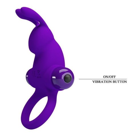 PRETTY LOVE - VIBRANT PENIS RING I Purple PRETTY LOVE - VIBRANT PENIS RING I Purple