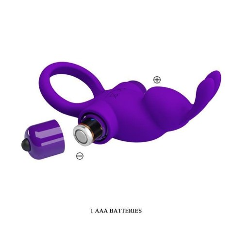 PRETTY LOVE - VIBRANT PENIS RING I Purple PRETTY LOVE - VIBRANT PENIS RING I Purple