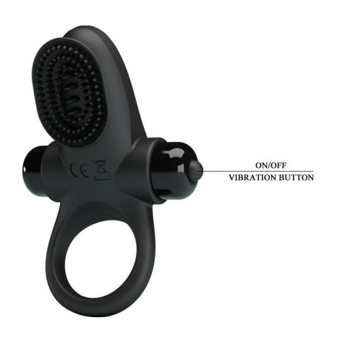 PRETTY LOVE - VIBRANT PENIS RING II Black PRETTY LOVE - VIBRANT PENIS RING II Black