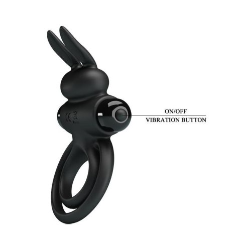 PRETTY LOVE - VIBRANT PENIS RING III Black PRETTY LOVE - VIBRANT PENIS RING III Black