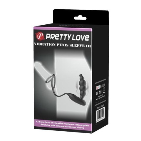PRETTY LOVE - Vibration Penis Sleeve III PRETTY LOVE - Vibration Penis Sleeve III