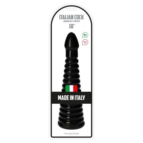Plug-Italian Cock 10""Black Plug-Italian Cock 10""Black