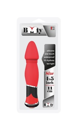 Plug/vibr-BOOTYFUL CONED VIBE RED