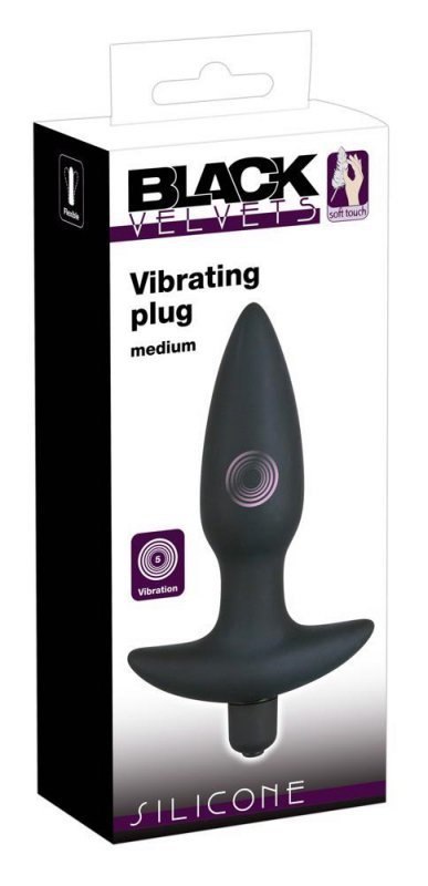 Black Velvet Vibr.Medium Plug Black Velvet Vibr.Medium Plug