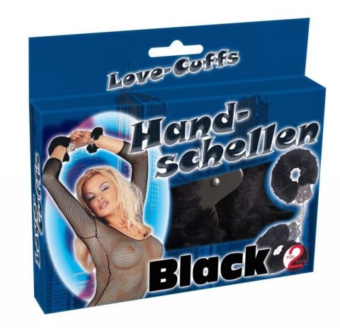 Handcuffs" Love Cuffs" black Handcuffs" Love Cuffs" black