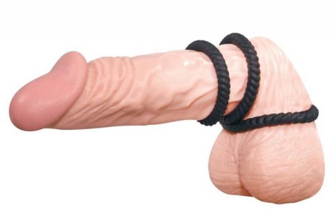 Lust 3 Cock Rings black Lust 3 Cock Rings black