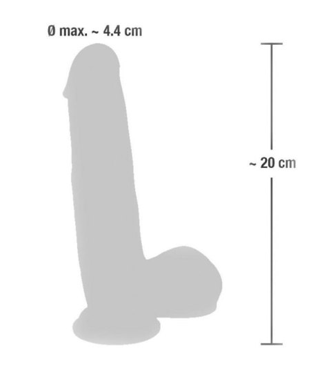 Medical Silicone Dildo 20 cm Medical Silicone Dildo 20 cm