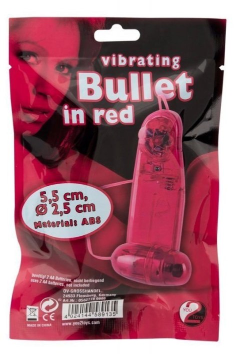Vibrating Bullet red Vibrating Bullet red