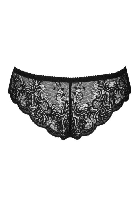 Majtki Panty Love Story Black Czarny LivCo Corsetti Fashion rozmiar - S/M BLACK Majtki Panty Love Story Black Czarny LivCo Corsetti Fashion rozmiar - S/M BLACK