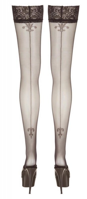 Hold-up Stockings with seam 4 Hold-up Stockings with seam 4