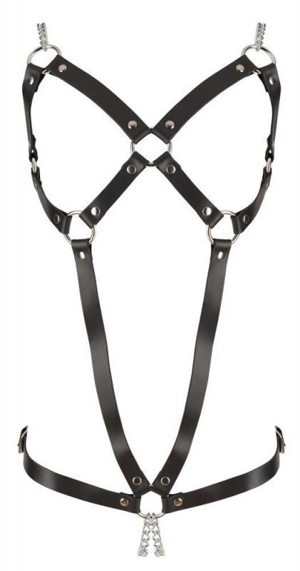 Leather Harness 2 Chains S-L Leather Harness 2 Chains S-L