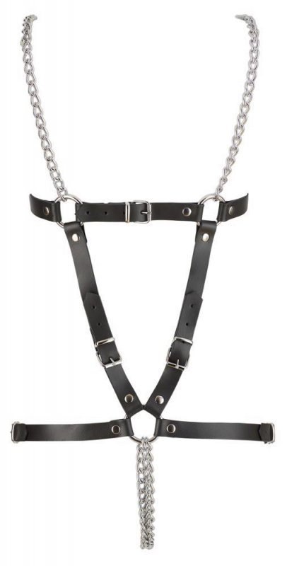 Leather Harness 2 Chains S-L Leather Harness 2 Chains S-L