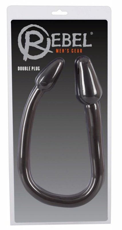 Nature Skin Double Plug Black Nature Skin Double Plug Black