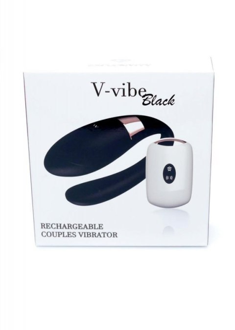 Stymulator-V-Vibe Black USB 7 Function / Remote Control Stymulator-V-Vibe Black USB 7 Function / Remote Control
