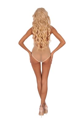 Mistohram Beżowe body LivCo Corsetti Fashion rozmiar - S/M BEŻOWY