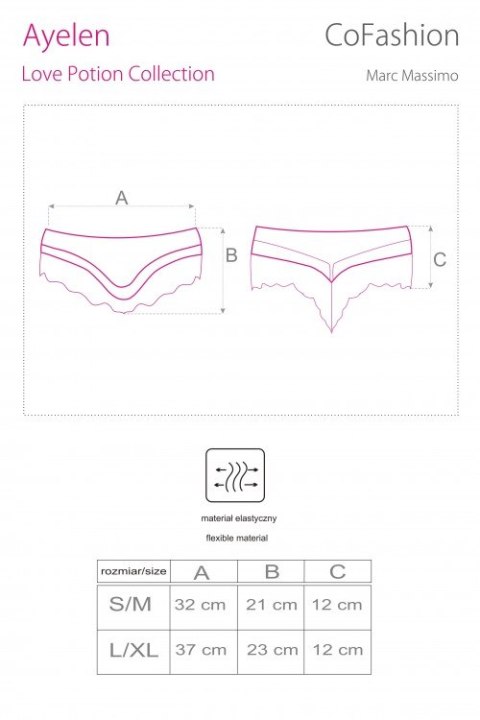 Panty Ayelen CF 90400 Love Potion Collection rozmiar - L/XL RÓŻOWY Panty Ayelen CF 90400 Love Potion Collection rozmiar - L/XL RÓŻOWY