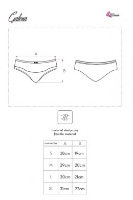 Panty Galena LC 6056 rozmiar - L BIAŁY