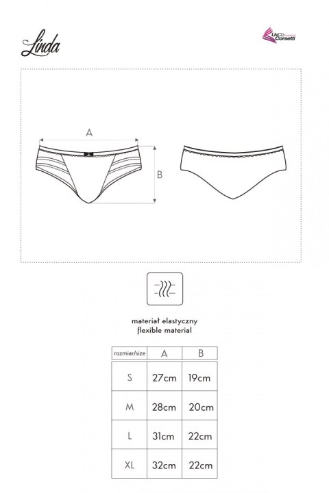Panty Linda LC 6064 White Biały LivCo Corsetti Fashion rozmiar - XL BIAŁY Panty Linda LC 6064 White Biały LivCo Corsetti Fashion rozmiar - XL BIAŁY